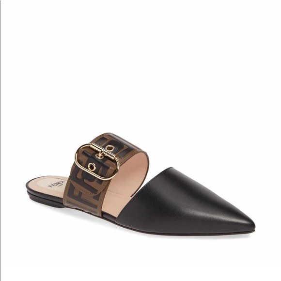 fendi sabot mules